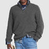 Elevate Men's Zip Collar Sweater